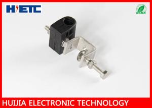 China Plastic 304SS UV resistance Through Type Coaxial Cable Clamps For 1/4&quot; RF Cable wholesale