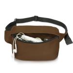 MTB Motorcycle Cross Body Waist Belt Bag For Women Sling Shoulder Hiking 8.5X2