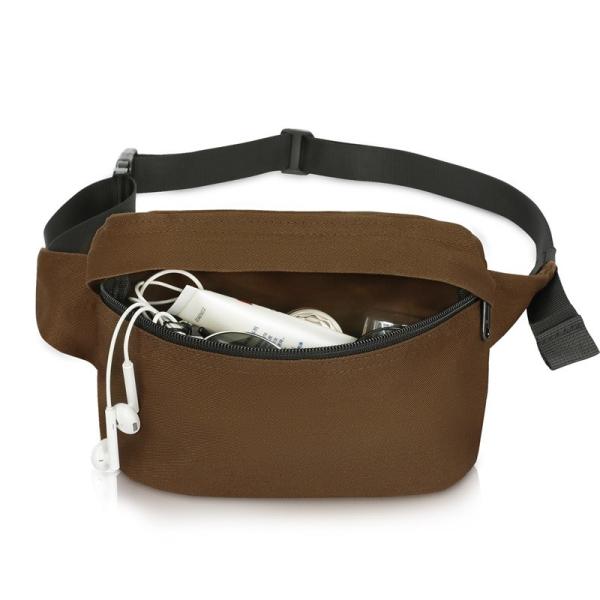 MTB Motorcycle Cross Body Waist Belt Bag For Women Sling Shoulder Hiking 8.5X2