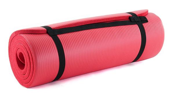 Thick Exercise Yoga Floor Mat Nbr 24 X 71 Inches Great for Camping Pilates