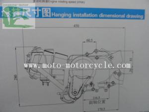 China 139FMb High Torque 50cc 4-Stroke Motorcycle Engine Parts Single Cylinder on sale