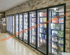 China Supermarket Multideck Heated Glass Door For Cold Room / Refrigerator Parts / Freezer wholesale