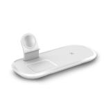 1.5A 12V 3 In 1 Qi Wireless Charging Station 15W For IWatch AirPods Pro