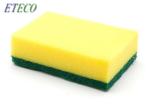 Green Yellow Dish Cleaning Brush Bulk Pack High Temperature Water Resistance