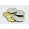 Buy cheap Thickened Metal Candle Lids , Pail Lid Strong Durable Firm Placed Silver Color from wholesalers