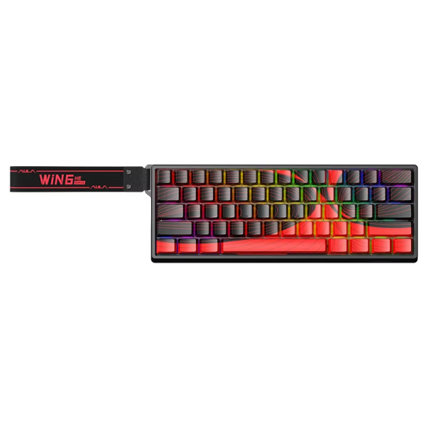 Professional Full-size Magnetic Axis Keyboard with ABS Plastic Keycaps and Magnetic Switch