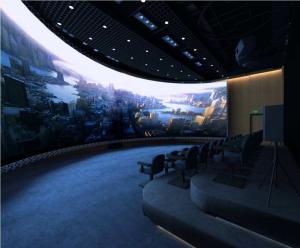 China Flexible Stable Virtual Production Screen , Multifunctional Curved LED Wall wholesale