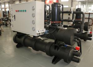 China Textiles Water To Water Heat Pump , Pool Heating Hot Water Heater Pump wholesale
