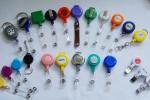 Azo Free Yoyo Id Card Holder , Retractable Badge Reels For Work Cards
