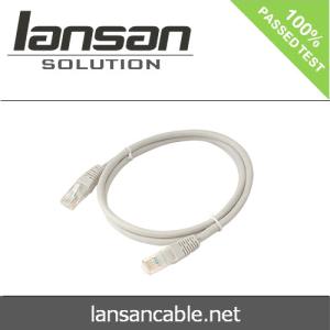China 4 Pairs LSZH Jacket Al Foil HDPE 24awg Cat5e Patch Cord wholesale