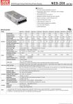 2017 new MEAN WELL original NES-200-12 12V 17A meanwell 12V 204W Single Output