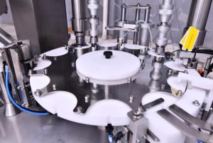 China High Accuracy Vial Filling Line Pharmaceutical And IVD Vial Filling System wholesale