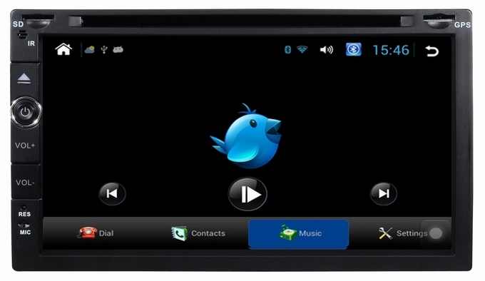 Ouchuangbo 7 inch android 4.2 Universal Car DVD stereo head unit radio support 1024*600 BT Phonebook