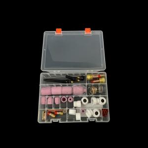 China OEM Welding Torch 66PCS TIG Accessories Jumbo Ceramic Nozzle Gas Lens TIG Spare Parts wholesale