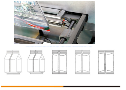 Full automatic vertical bag packing machine automatic granule packaging; vibration feeder