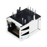 LPJ0011GENL 1CT:1CT, 4 Magnetics Cores 10/100Base-T Green-Yellow LEDs