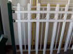 Customized Black Zinc Steel Metal Garrison Fence Panels Maintenance Free