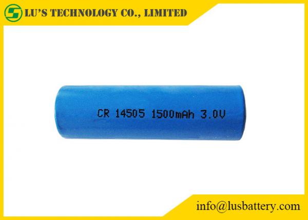 Quality 3V Lithium Primary Battery AA Size 1500mah CR14505 Lithium Battery for sale
