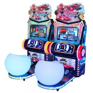 China Kids Car Racing Game Machine Children Driver Real Speed Coin Operated on sale