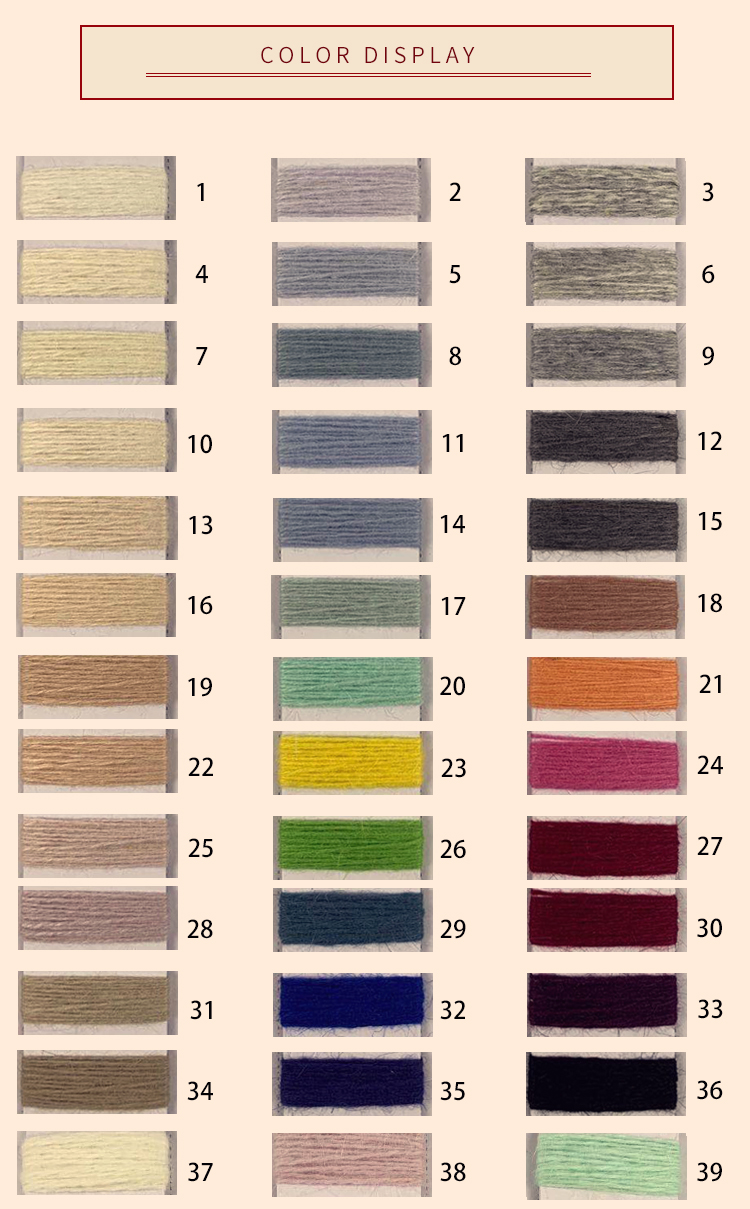 Angora Soft Mink Cashmere Knitting Yarn Long Hair