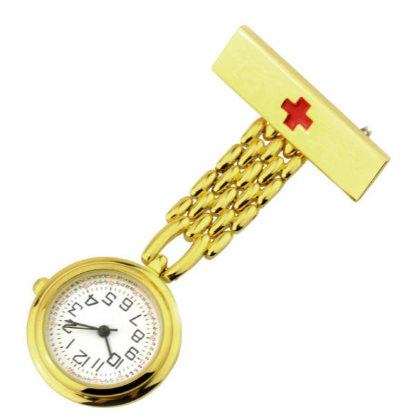 Cross Nurse Watch Imported Quartz Japanese PC21S Movement Retro Medical Pocket
