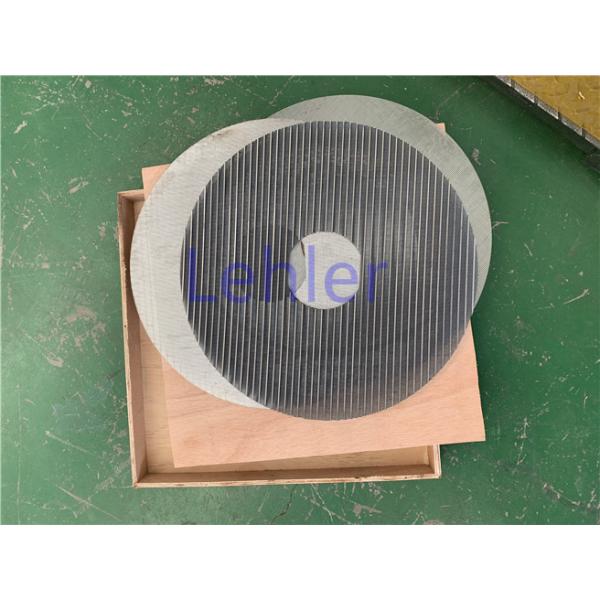 Hard Chrome Basket Mill / Bead Mill Screen Separator For Chemical Industry