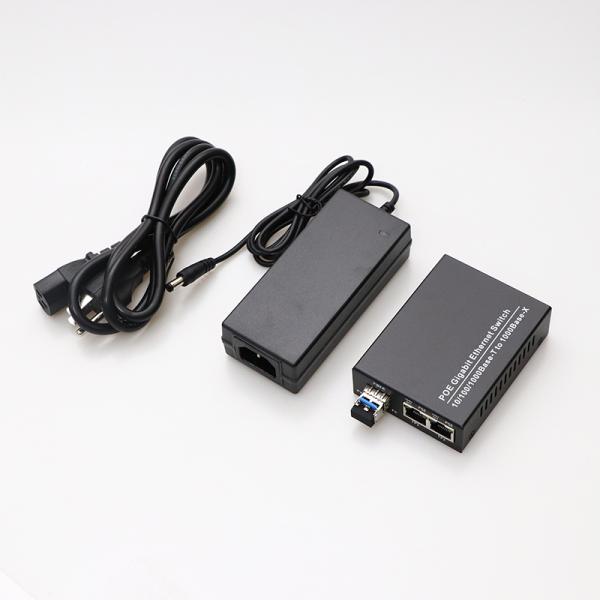 Customized Fiber Optic Media Converter LC SC Fast Gigabit 1000M Data Rate