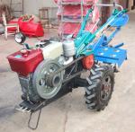 18HP Hand Tractor Equipment , 7.35kw Agriculture Mini Tractor With Rotavator