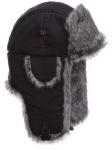 Black / Khaki Mink Fur Wool Winter Hat For Keeping Warm / Protecting Head