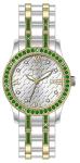 Diamond on bezel 30.0mm round all stainless steel watches for ladies ,ladies