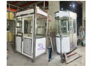 China 20 Years Use Time Stainless Steel Parking Booth Customized Size Heat Insulation Enviroment Friendly wholesale