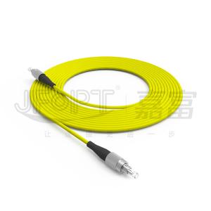 China G652D Core Diameter 125um Fiber Optic Cable Cord 1M High Performance FC Fiber Connector wholesale