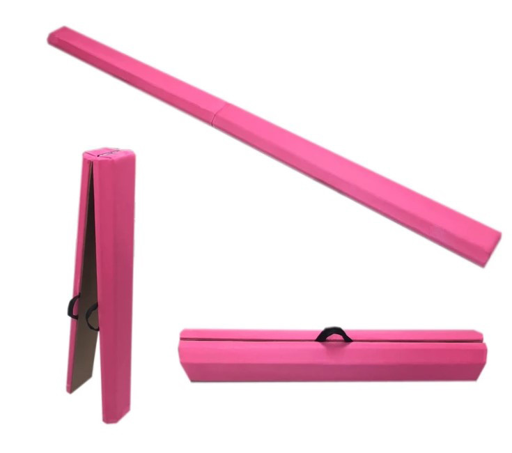 preschool girls folding kids hinges 8ft iso gymnastics balance beam