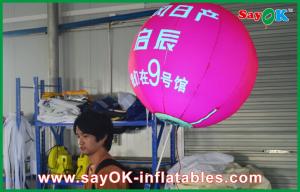 China 0.8m DIa Inflatable Advertising Backpack Ball With Nylon Cloth wholesale