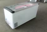 Supermarket large capacity chest freezer island freezer ice cream display