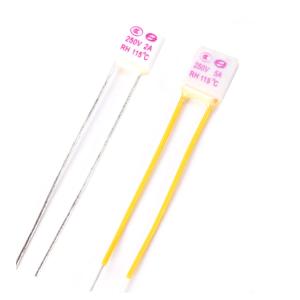 China JF 250V 2A 3A 140C Link Thermal Cutoff Fuse Non Resettable Blow wholesale