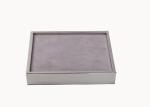Flannelette Covered Metal Watch Display Box For Fashion Boutiques Store