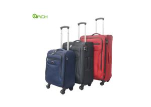 China Factory Price 3PCS Set Travel Trolley Lightweight Luggage Bag with Double Spinner Wheels wholesale