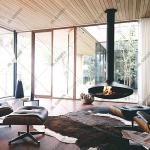 Household Fire Place Recessed Wood Burning Fire Pits Wall Mounted