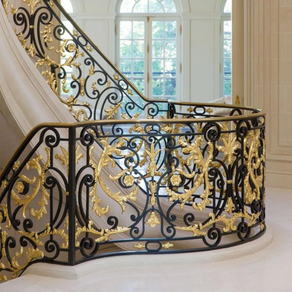 Ringhiera Delle Scale Interior Stair Railings Anti Rust Wrought Iron Stair
