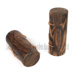 Arabic Oud Fragrances Empty Wooden Perfume Box Burnt Wood Engraved Wooden Box