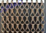 Food Industry Metal Chain Link Curtains Imaginative With Fly Inset Control