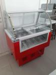 10l Small Glass Door Freezer, Ice Porridge Display Glass Door Freezer, 6barrels