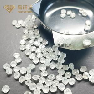 China Full White Color Rough Lab Grown Diamonds D E F G Unpolished on sale