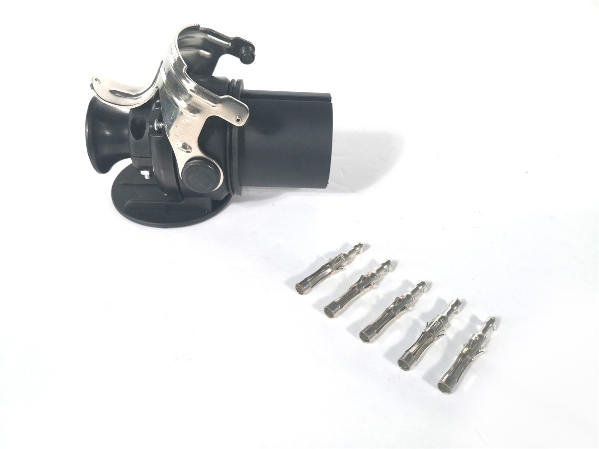 5 Prong Round Trailer Plug Tractor MH Type Trailer Electrical Plug