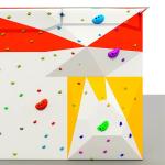 Commercial Playground Rock Climbing Wall ODM Available Reinforced Material