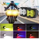 Metal White Yellow Red Blue Multi Color High Beam Led Light For Cg Modified