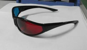 China Eco-Friendly Plastic Red Cyan 3D Glasses Polarized For Look 3d Movie wholesale