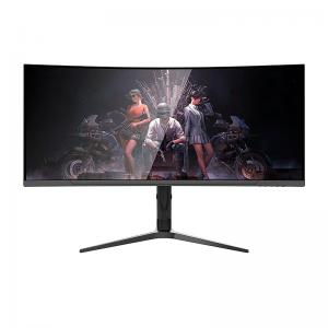 China 3440 X 1440 34 Inch Gaming LED Monitors Curved Screen 4K 165hz Rich Interface on sale