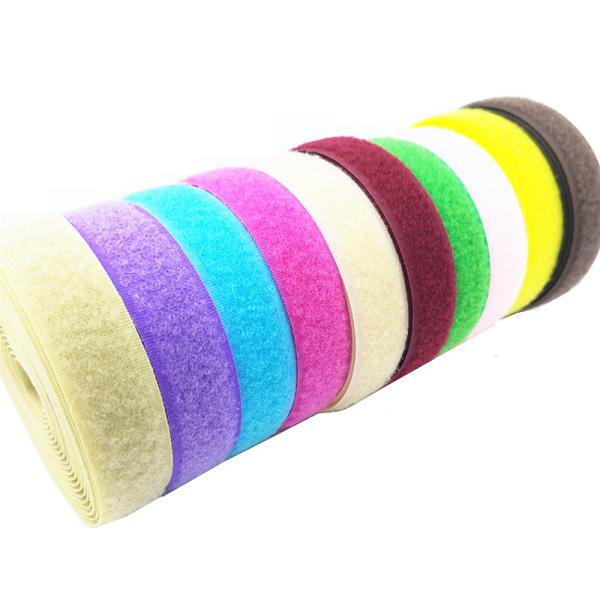 polyester fabric hook Loop tape for garment accessories magic Straps magic fastener tape